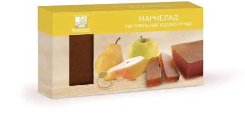  Мармелад пластовый 210г ЯБЛОКО-ГРУША в Черемхове