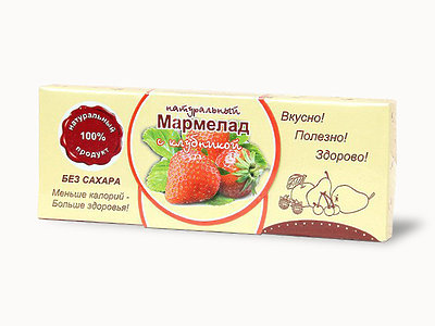  Мармелад натуральный "Клубника" 140г в Черемхове