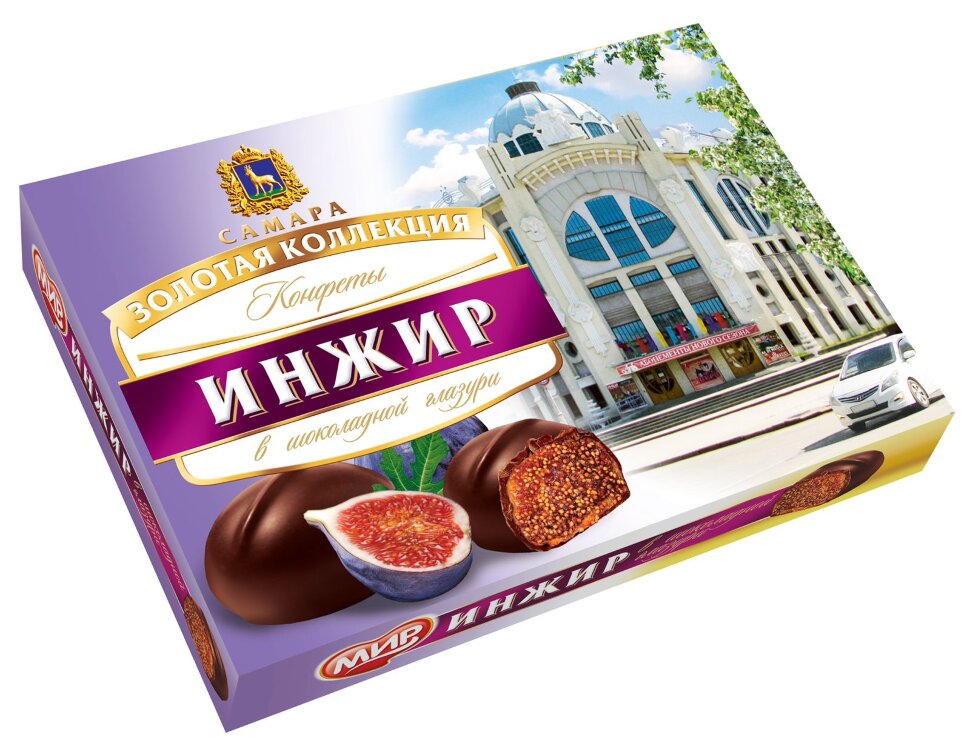  КФ МИР Инжир в шоколадной глазури 160г в Черемхове